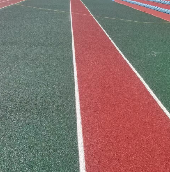 抚顺市半预制型跑道塑胶颗粒 - 厂家